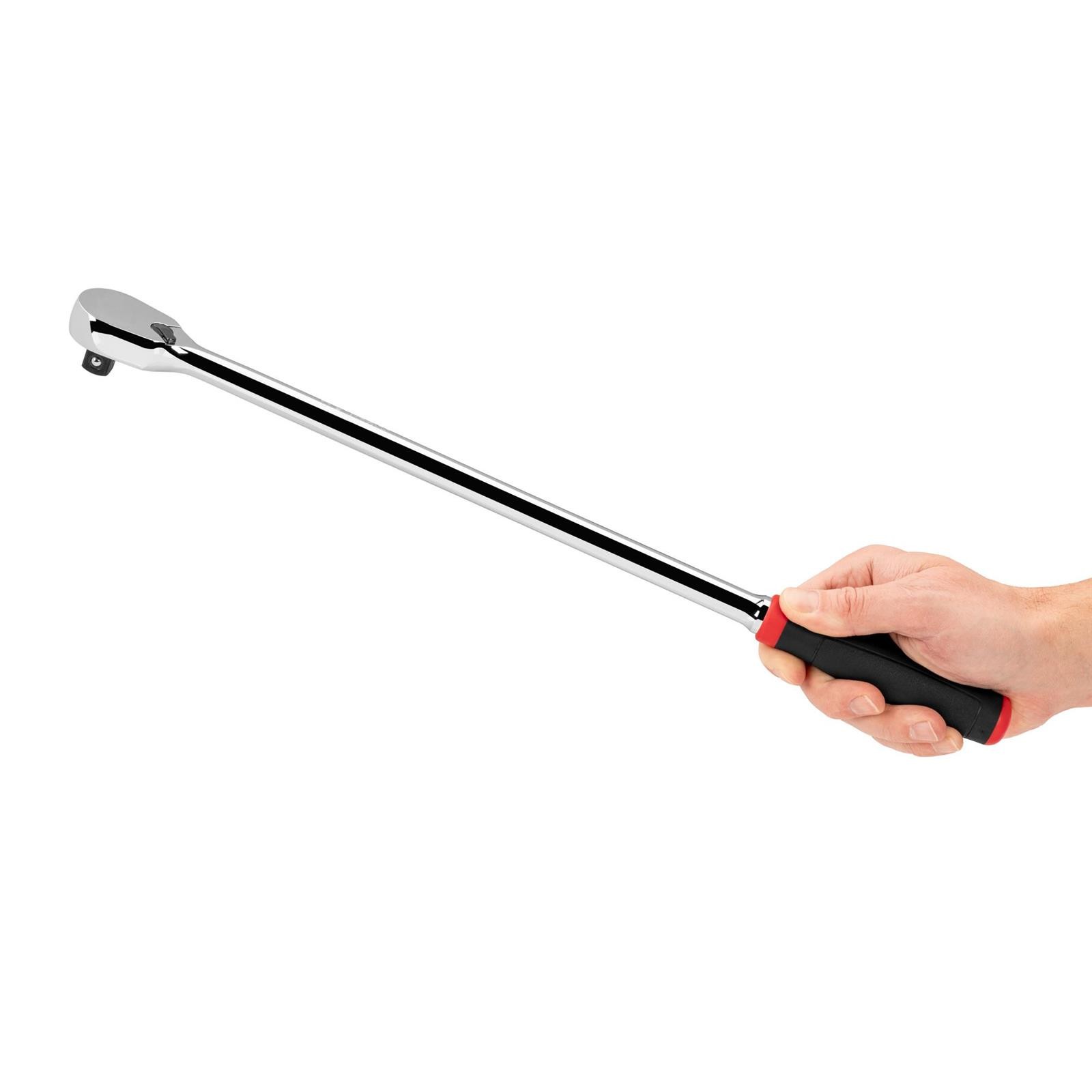 Tekton SRH02218 1/2″ Drive x 18″ Comfort Grip Long Ratchet