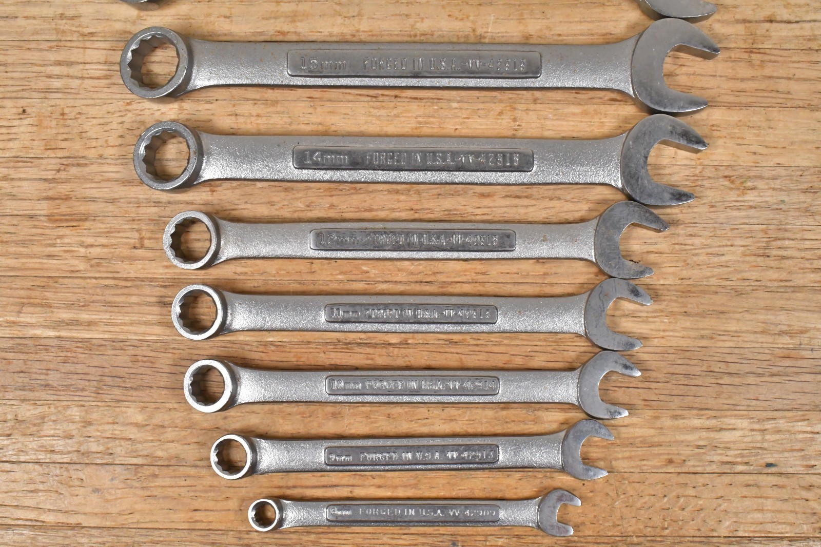 11pcs CRAFTSMAN Metric Combination Wrench Set Near Complete 20mm-6mm 12-Point