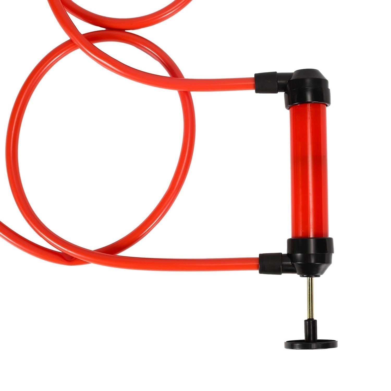 Hand Fuel Pump Oil Transfer Tool For Generator Boat Jet Ski Edger PVC Hose 1m+1m