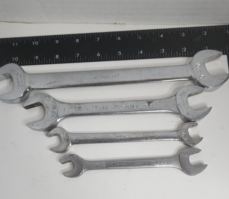Armaloy 15/16 X 1 Inch Open End Wrench, USA 1033- C w/ other Wrenchs estate sale