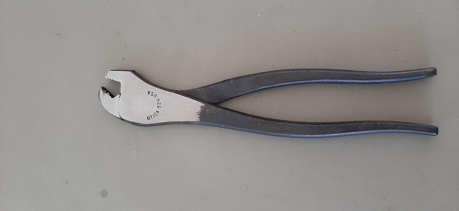 NOS Vintage Utica Tools 524 Angle Nose Battery Terminal Pliers Made in USA 3B