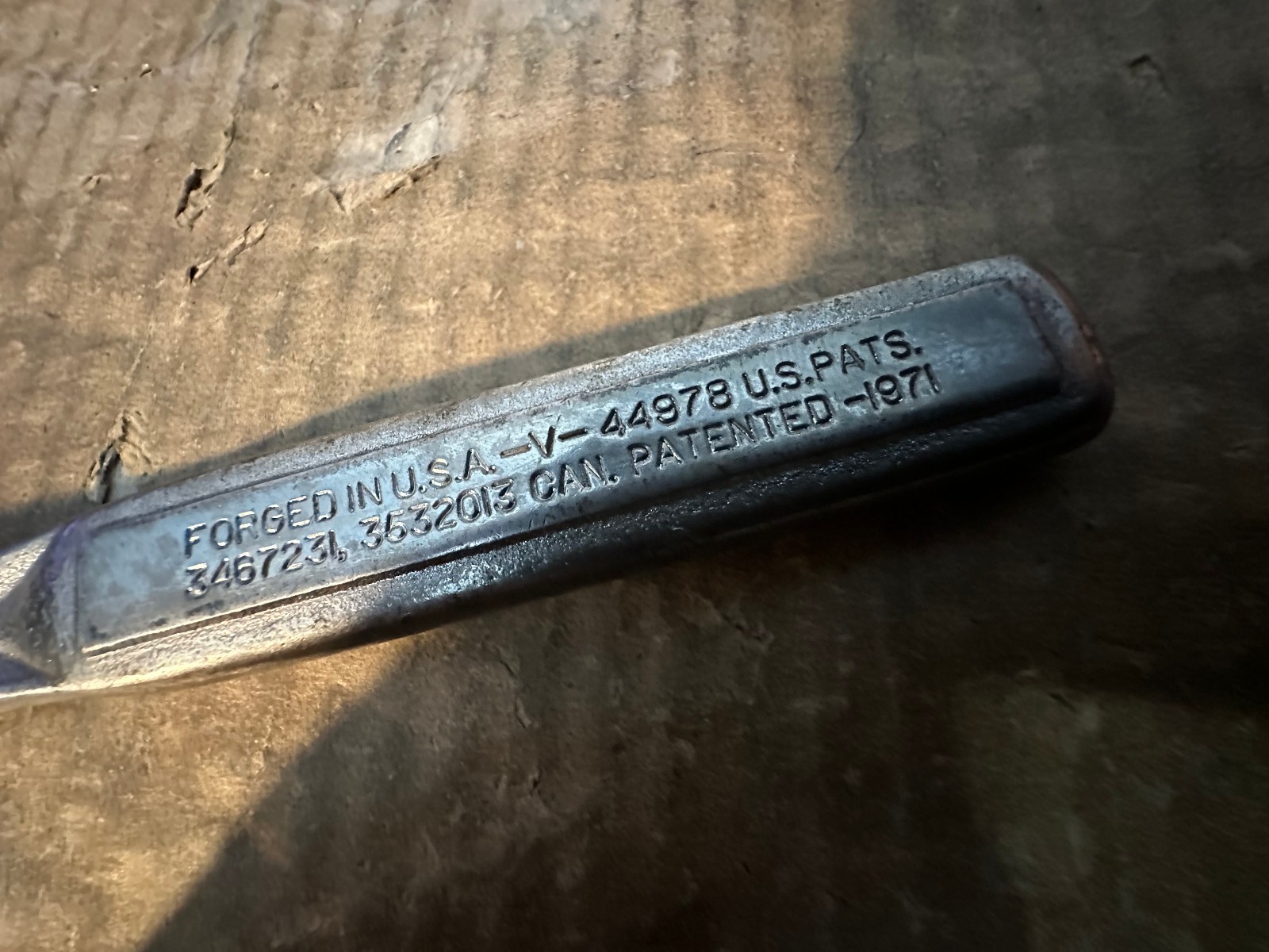 VTG CRAFTSMAN 1/2″ DRIVE THUMB WHEEL FINE TOOTH RATCHET V-44978 USA ( LOT 5 )