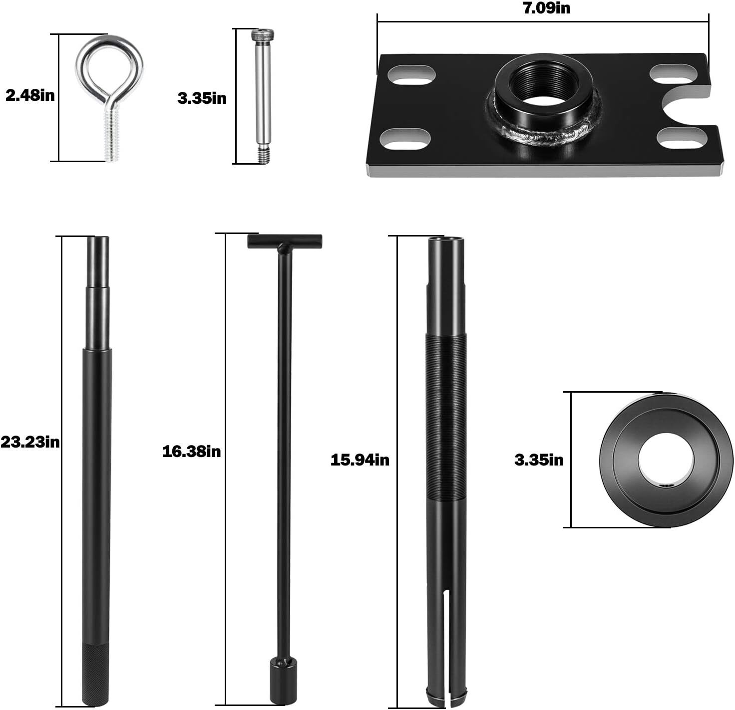 Gimbal Bearing Puller Remover,Installer,Alignment Tool for Mercruiser OMC Volvo