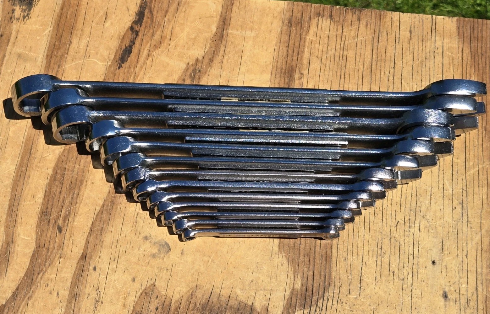 Vintage Craftsman VA USA 13pc SAE 6 Point Combination Wrench Set 1/4″-15/16″ EUC