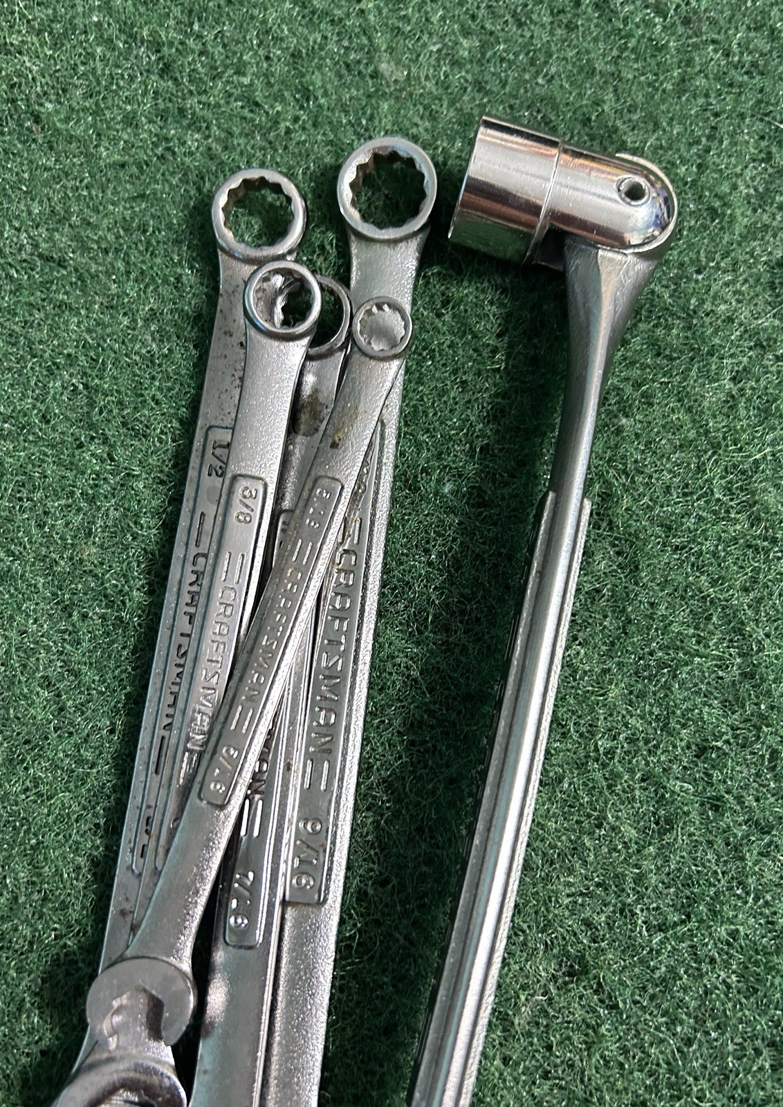 Craftsman 6 Piece Socket Set, & Non Slip Wrenches, & 3/4” Socket Wrench