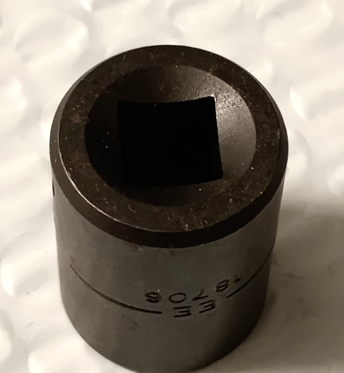 CRAFTSMAN TOOLS USA EE18706, 3/8″ DR. 5/8″ IMPACT SOCKET, SHALLOW, 6 POINT *NOS*