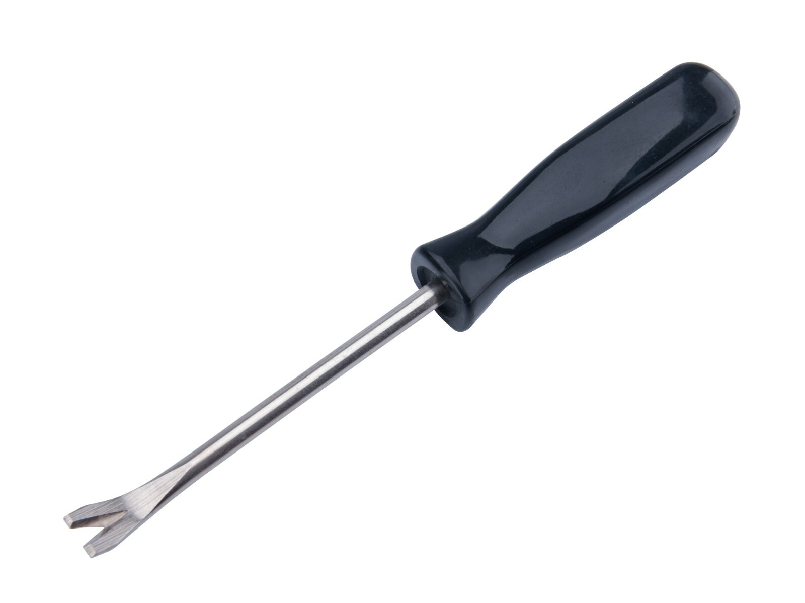 Trim Clip Remover Tool Small V-Groove Hardened Carbon Steel PP Handle 8″