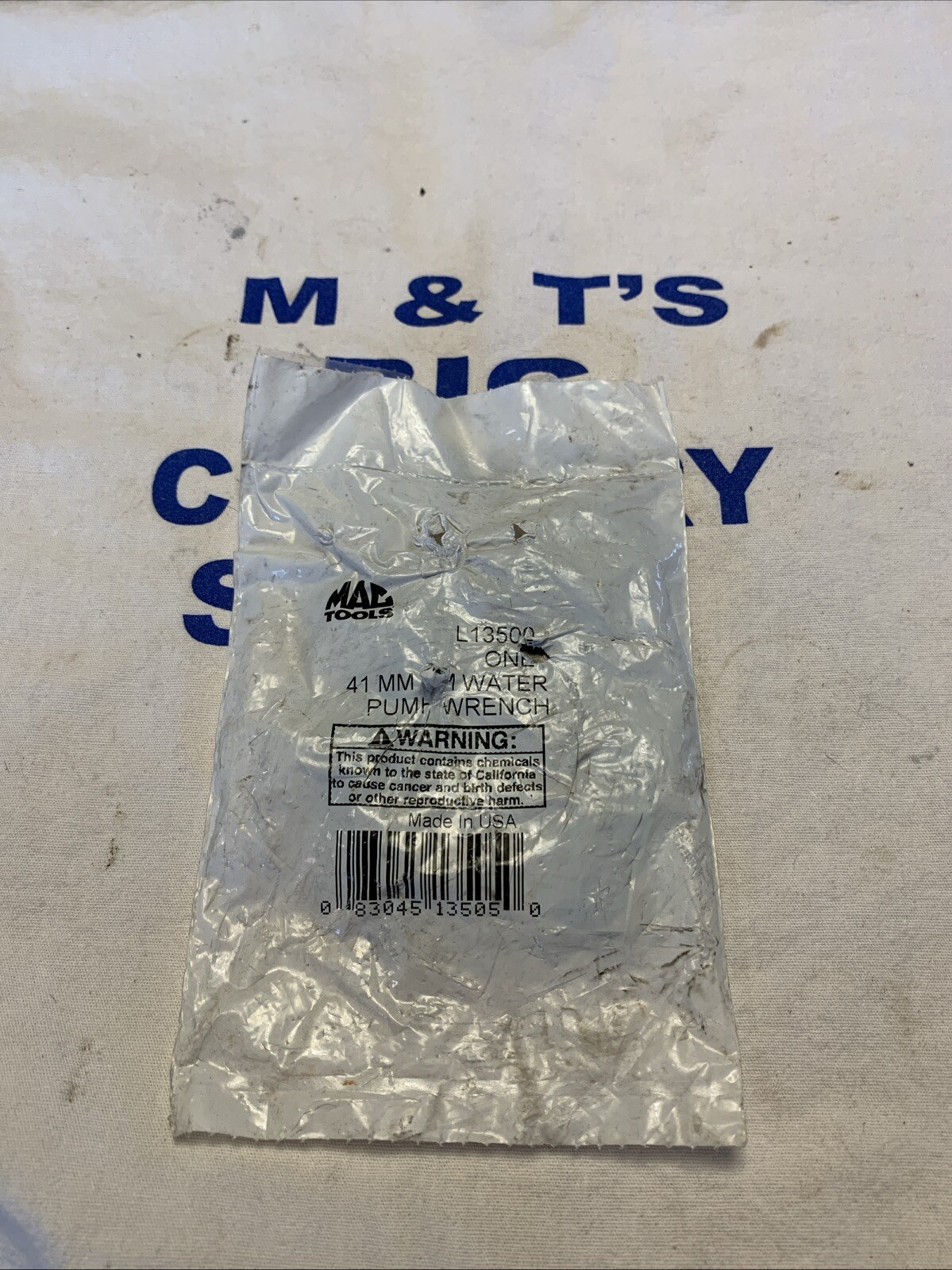 Mac Tools USA 3/8″ Drive 41mm Water Pump Wrench L13500