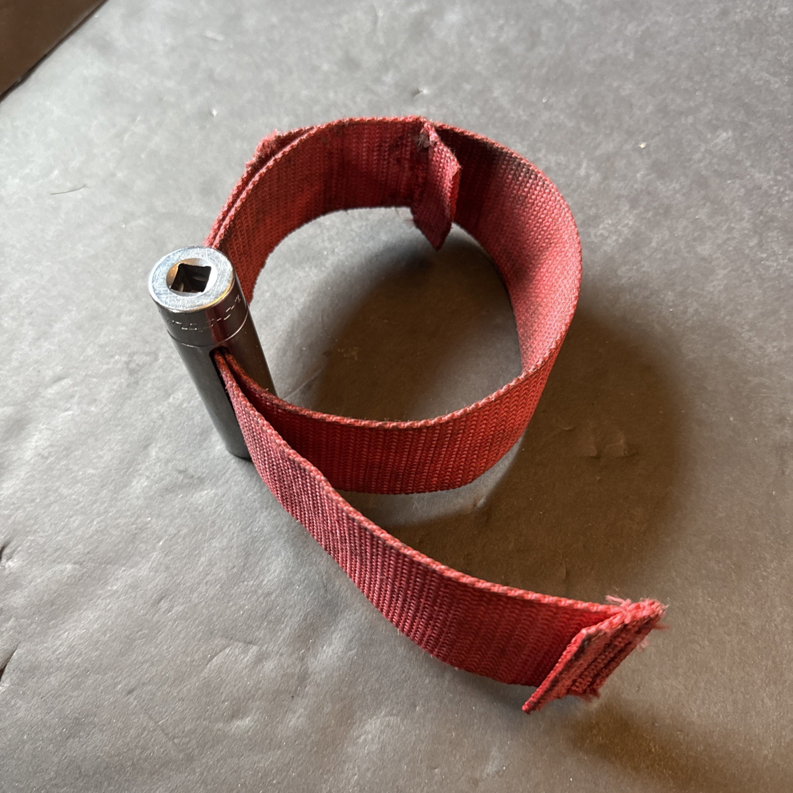 Snap-On A91F Strap Oil Filter Wrench 1/2” Drive Red Strap – Damaged Strap Read