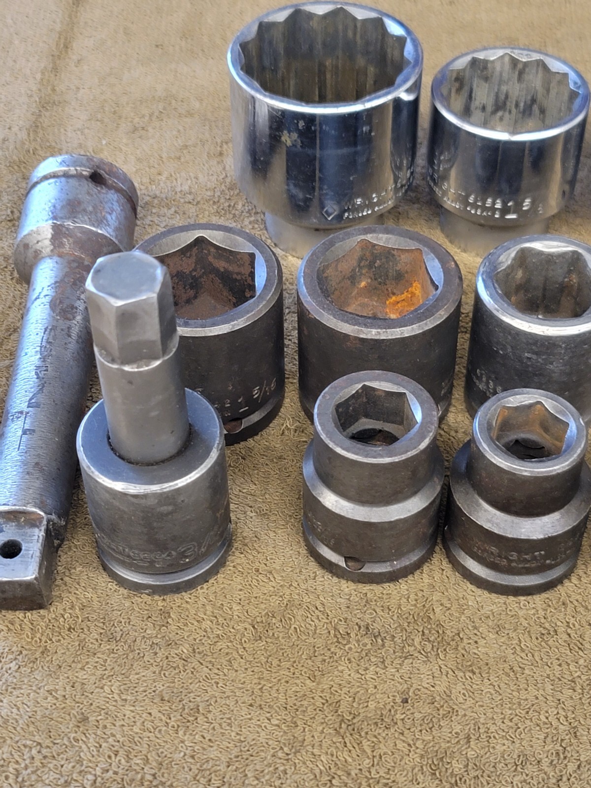 16 Wright Impact Socket Extension 3/4″ Drive 1 5/8 1/2 3/8 1/4 Sae Set Tools USA