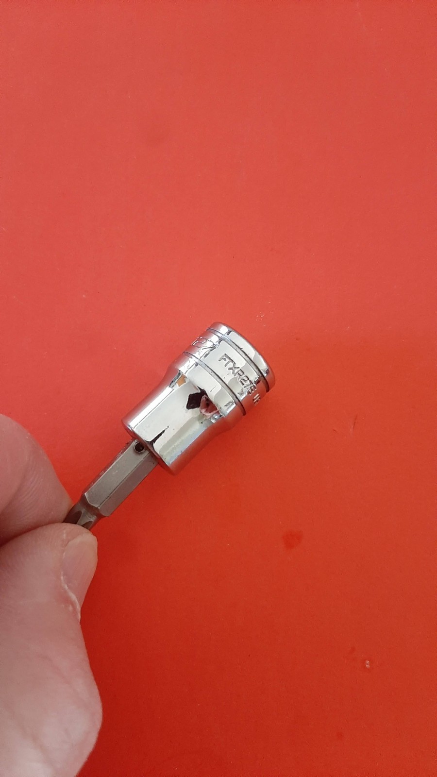 Snap-on T27 FTXR27E Tamper Resistant Torx Bit Socket Driver 3/8″ Drive READ!