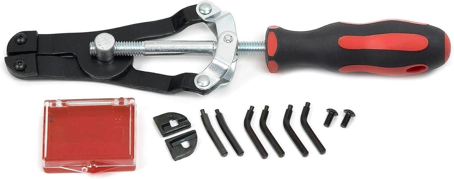 Versatile Snap Ring Pliers with Dual Material Handle – 3 Tip Sizes Included