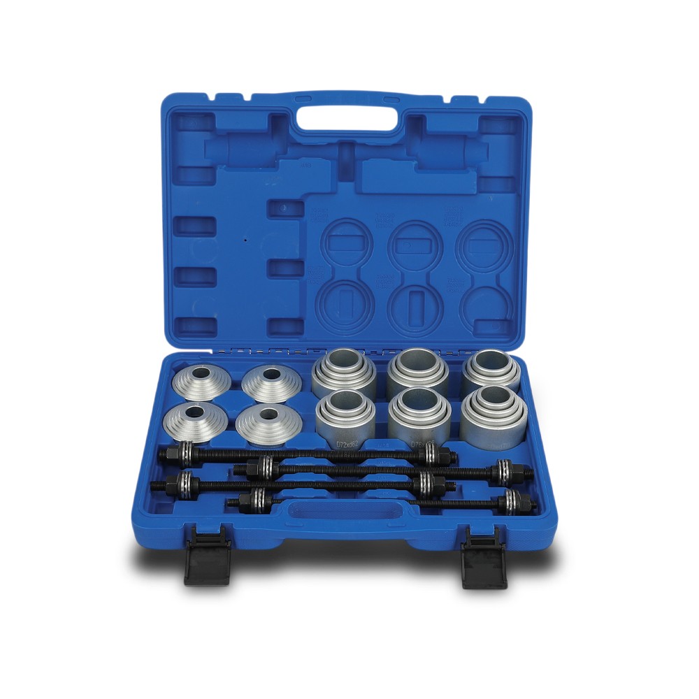 28pcs Universal Press Pull Sleeve Kit Remove Install Bushings Bearings Seal Tool