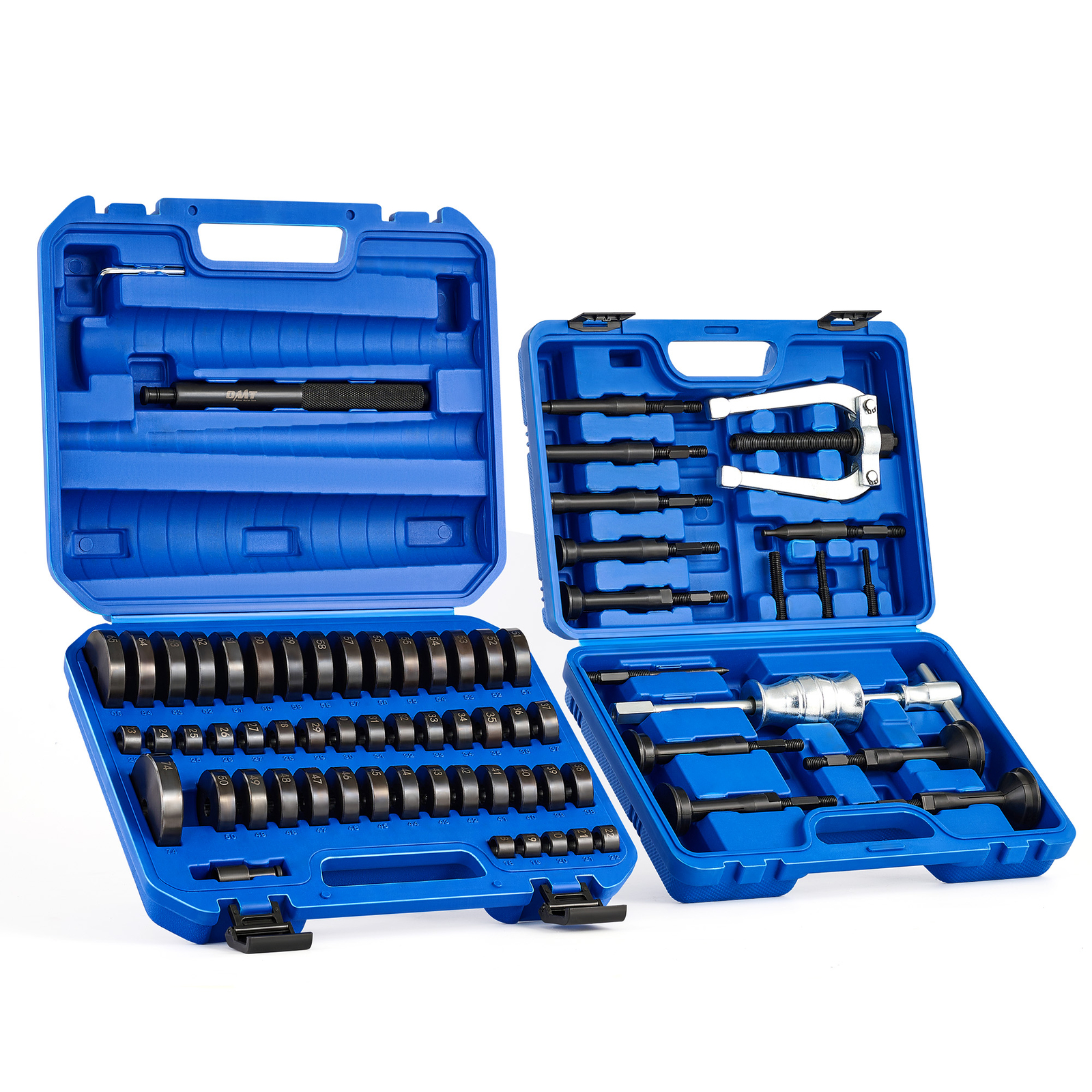 OMT 2 in 1 Blind Hole Inner Bearing Puller & Bushing Driver Set 18-65mm & 74mm