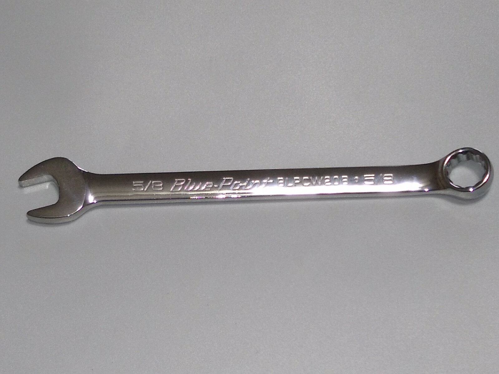 BLUE POINT BLPCW20B, 5/8″ COMBINATION WRENCH, 9.1″ LONG, 12 POINT.