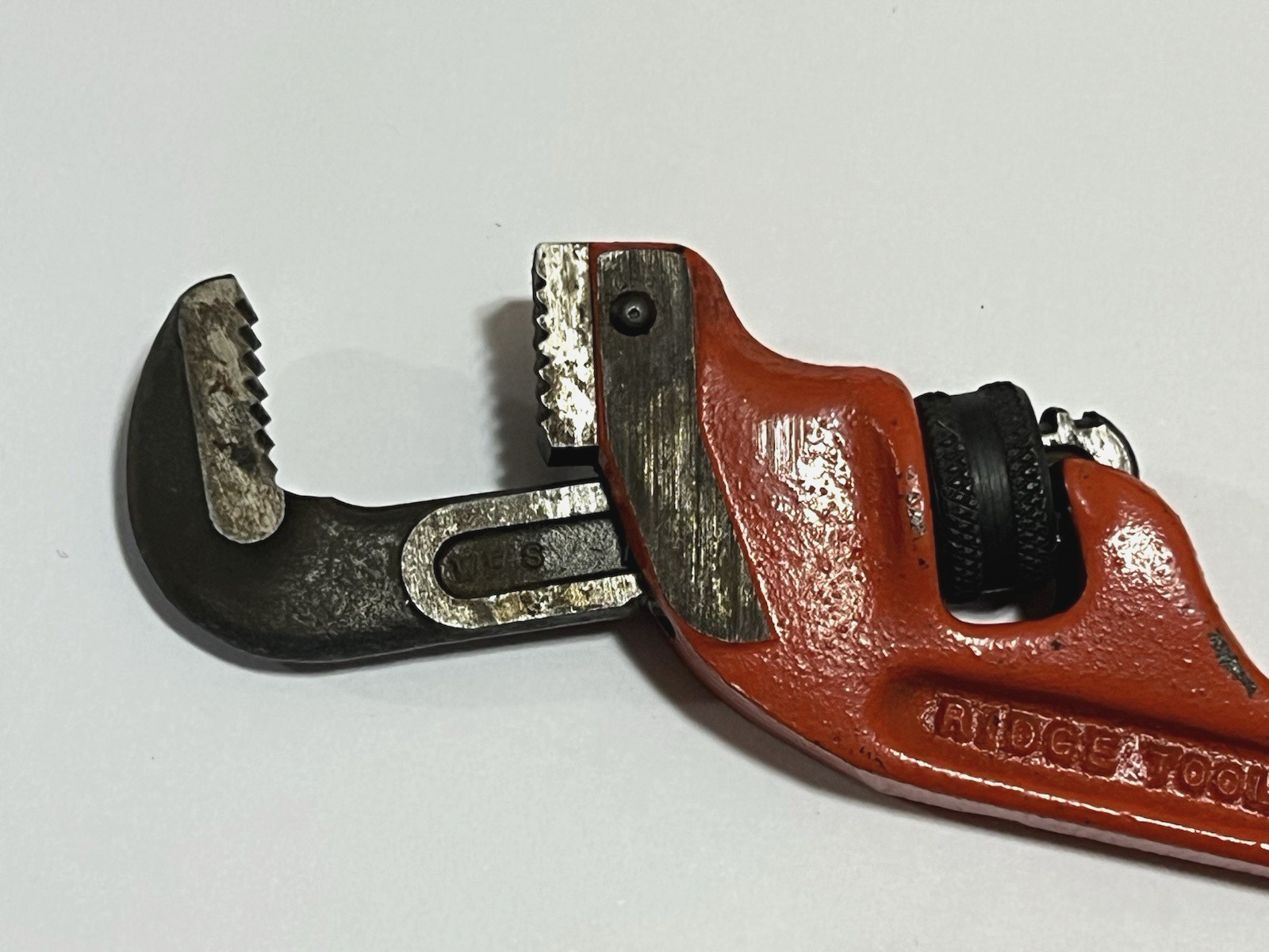RIDGID E6 Ridge Tool Co 6″ Heavy Duty End Pipe Wrench USA NICE