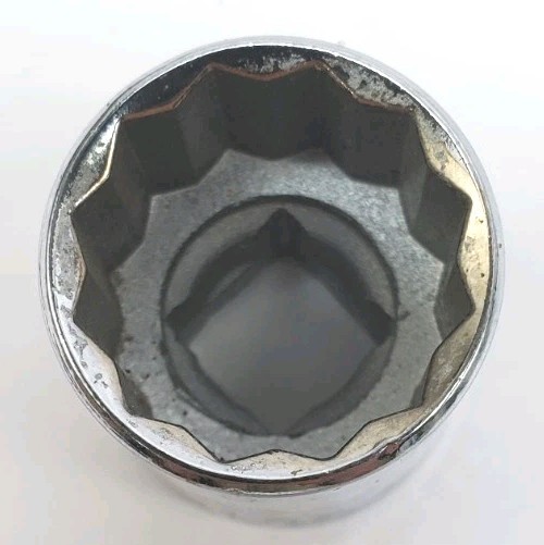 Craftsman 3/8″ Drive 11/16″ 12 Point Shallow Socket SAE -G- 44336 USA