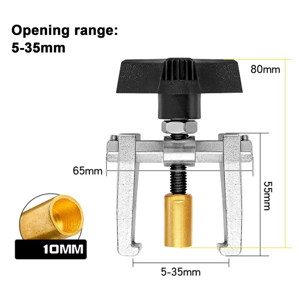 Steel Car Wiper Arm Puller Tool Adjustable for Windshield Wiper Repairs