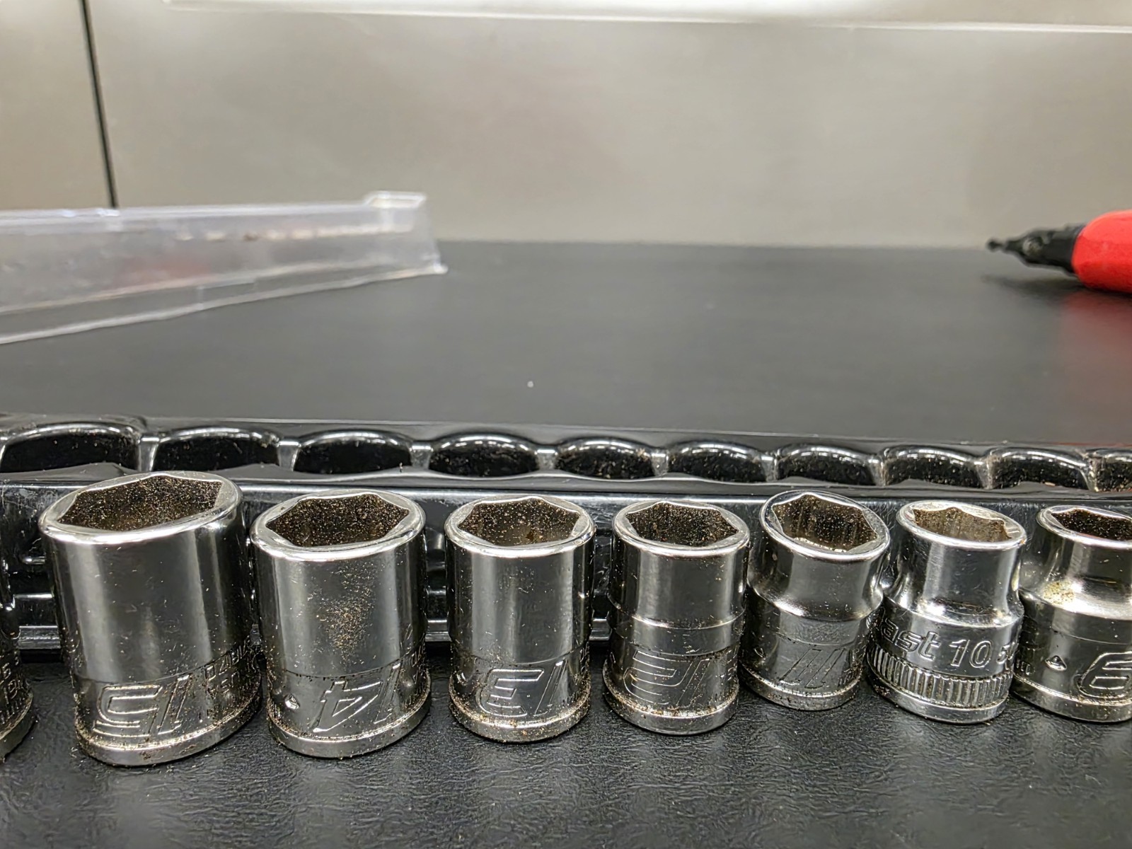 Snap On 3/8″ Drive 15pc Metric 6Pt Socket Set 6mm To 20mm Master Set YFSM