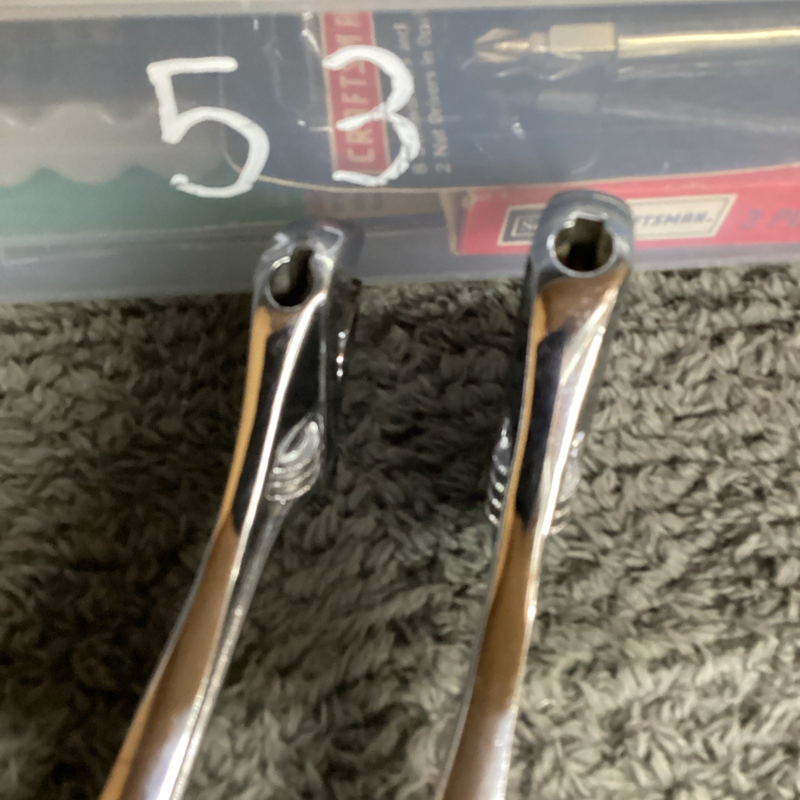 Snap On Underline Logo Adjustable Wrench Set AD8 and AD10 Two Pieces 8” , 10”