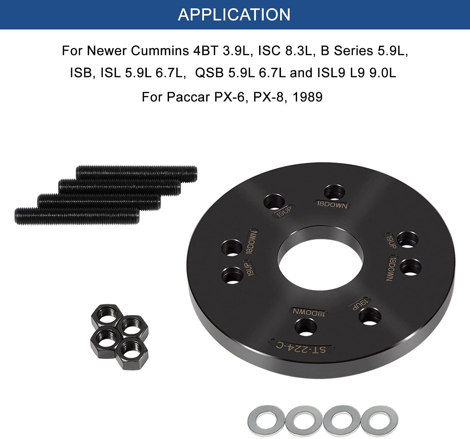Rear Crankshaft Seal & Wear Sleeve Installer Tool 3824078 2063800090 Alt ST-224C