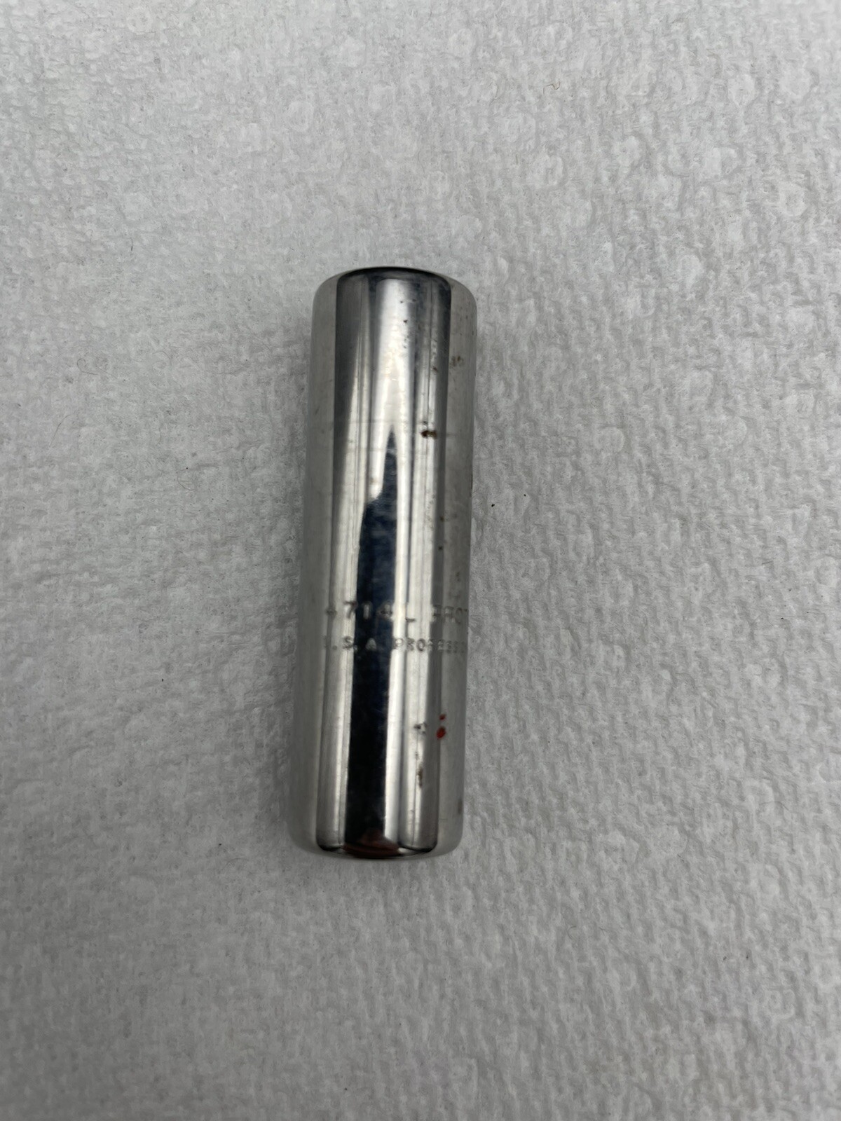 Lot Of 3 Proto1/4″ Drive 6 Point Chrome Socket SAE USA 7/16, 3/16, 7/16 Deep.