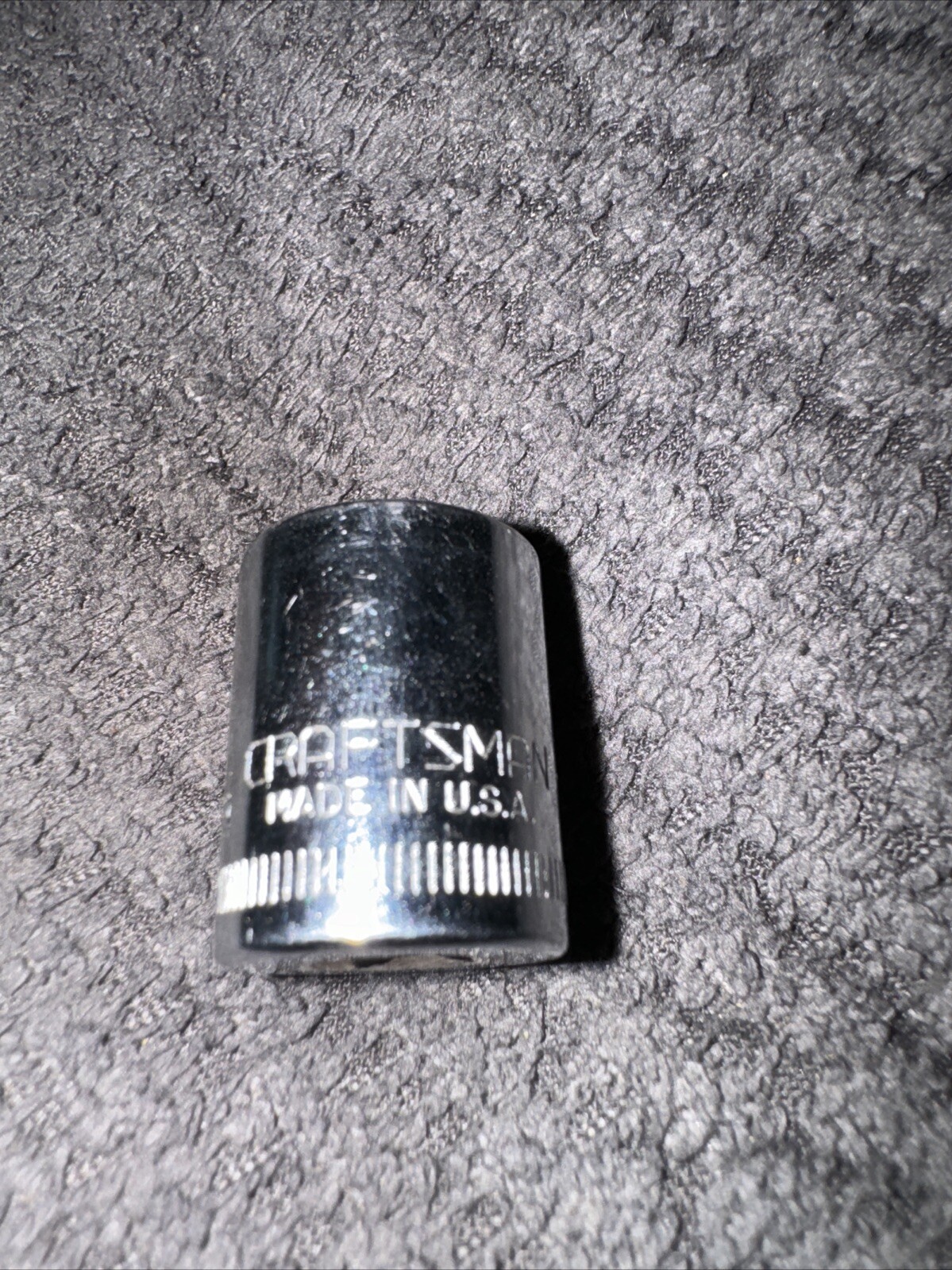 Sears Craftsman USA 13mm 6 Point 1/4″ Drive Shallow Socket 43514 -v- Series Nos