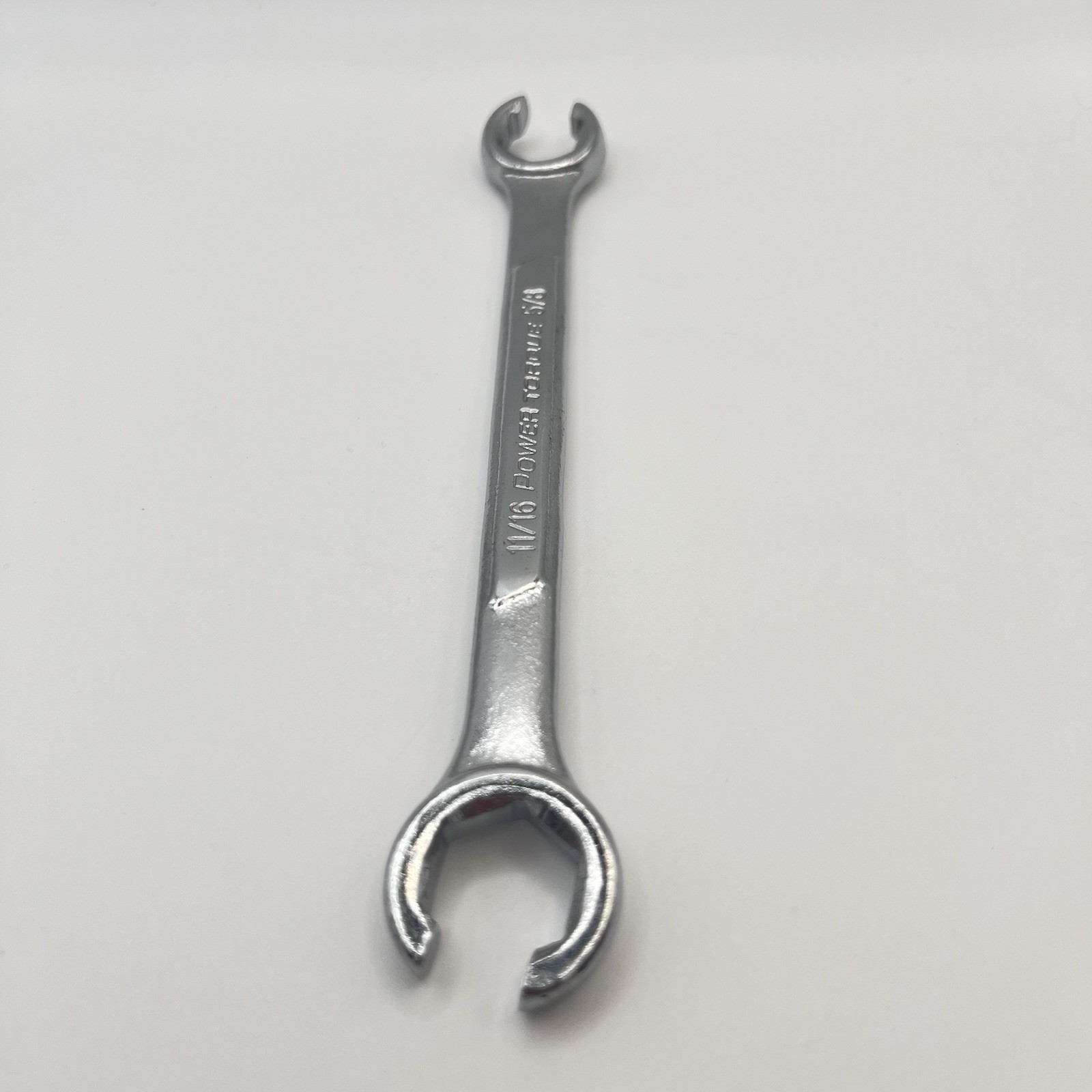 Power Torque 5/8″ x 11/16″ Double Open End Flare Nut Line Wrench Tool GM0012