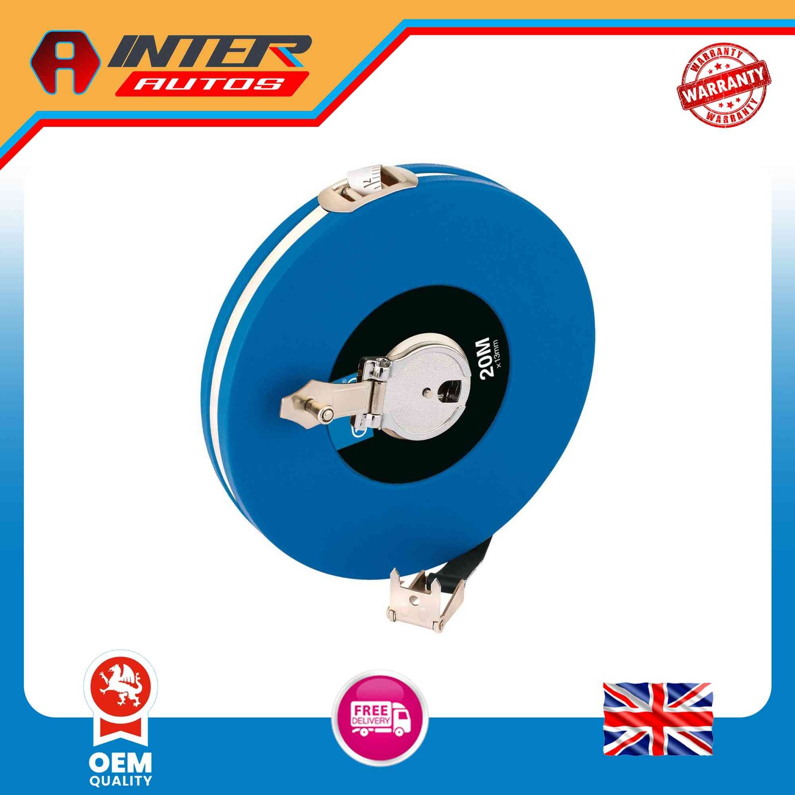 Draper Fibreglass Measuring Tape, 20m-66ft x 13mm 88215