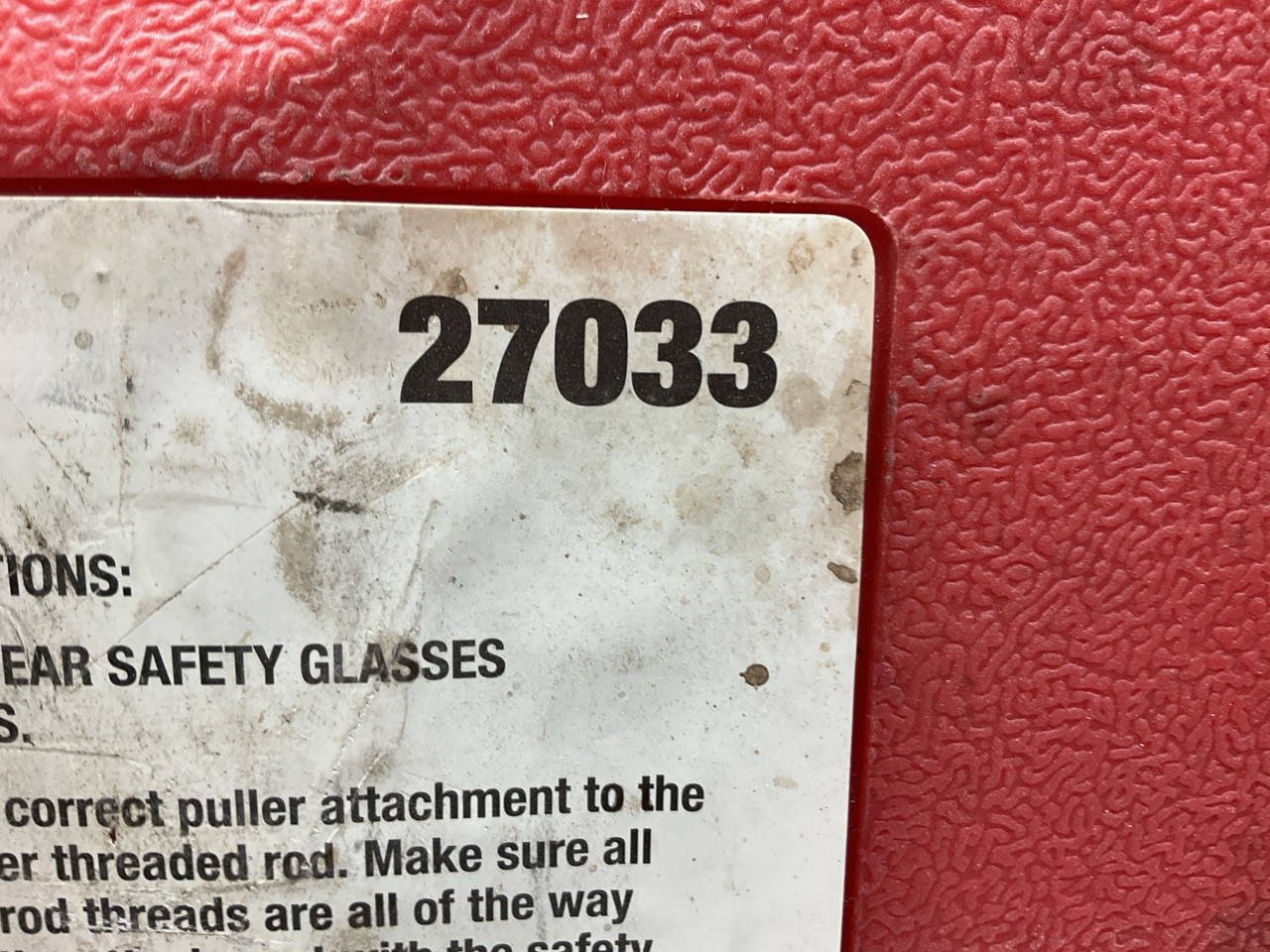 USED #10 – OEM Tools 27033 5-Pound Slide Hammer
