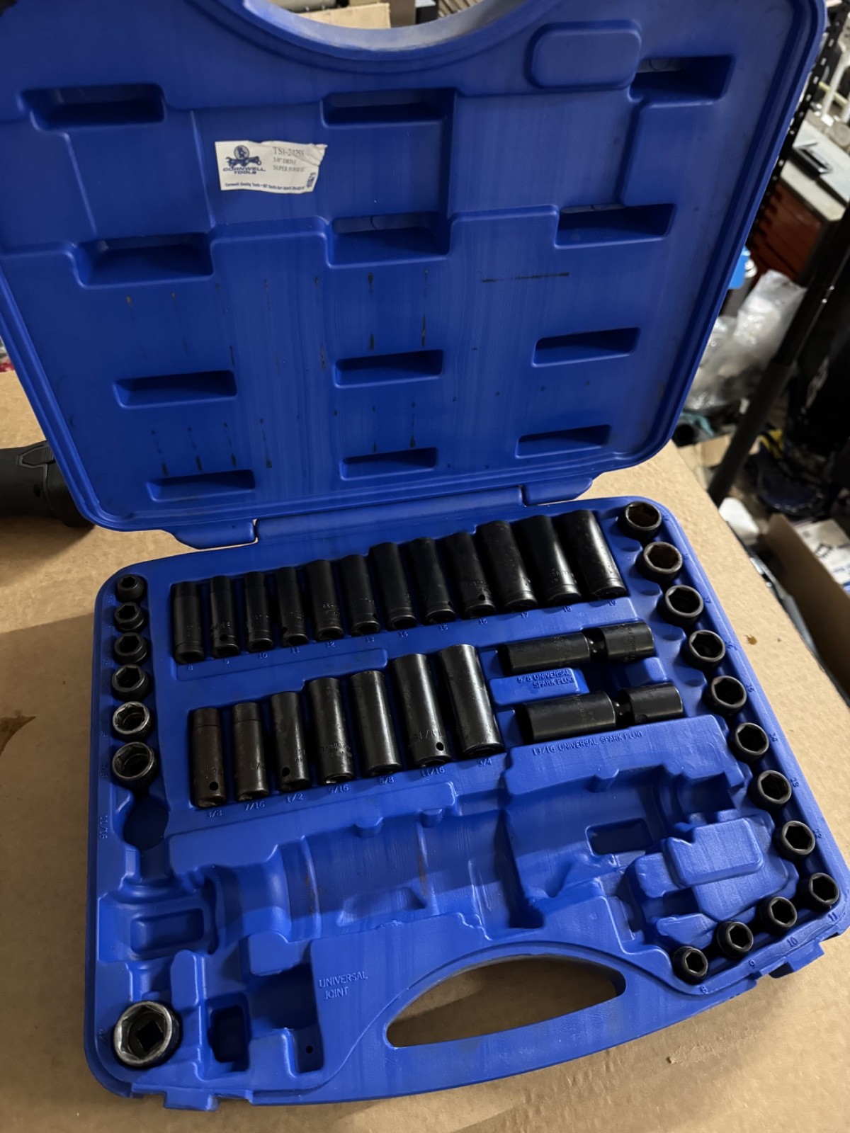 Cornwell TSI242SS – 42 Piece 3/8” Drive Metric & SAE Power Super Set 6 Point USA
