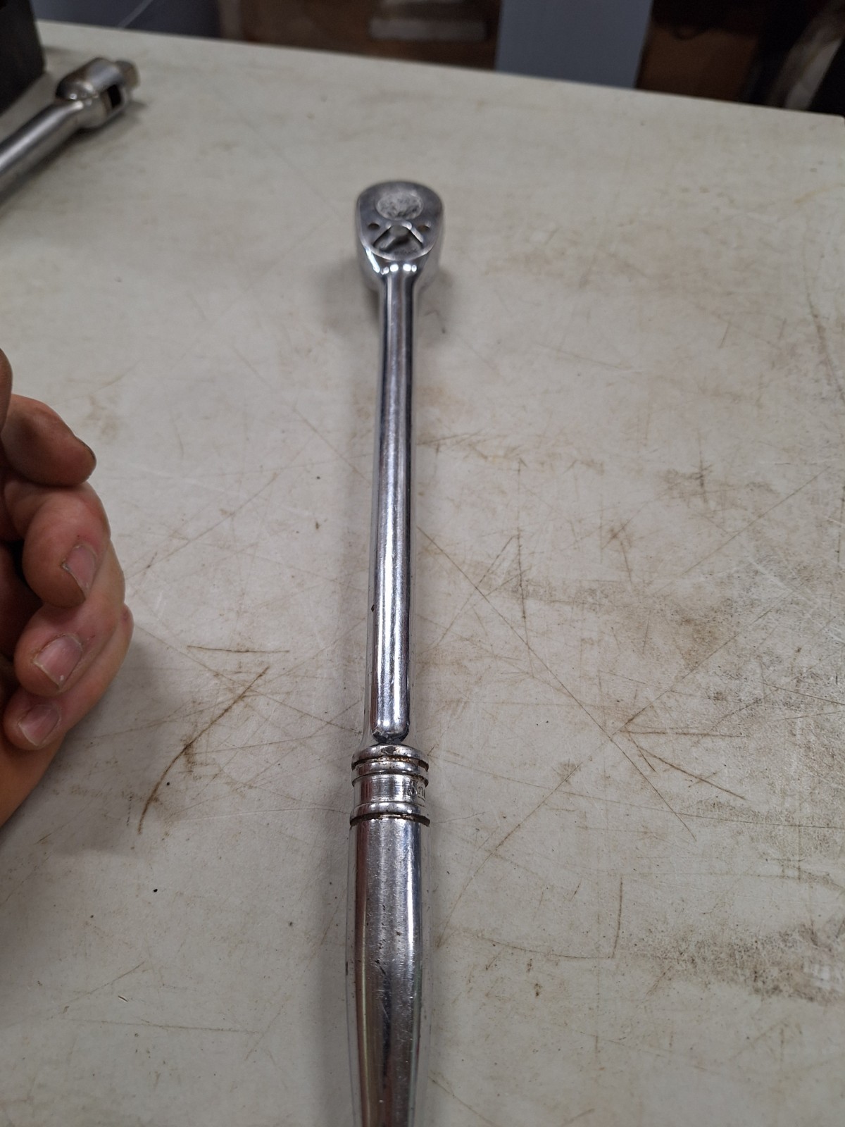 Snap-on Tools SL715 1/2” Drive 15” Long Handle Ratchet Chrome USA