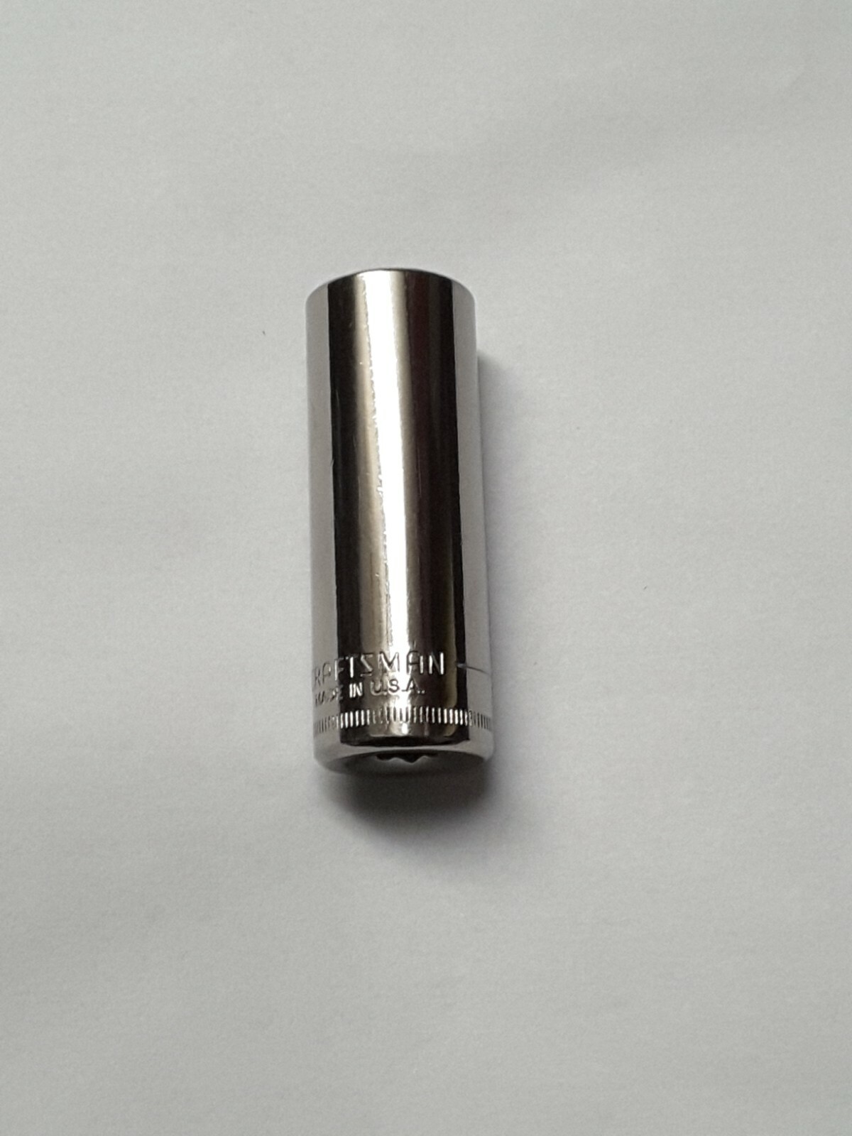 CRAFTSMAN SAE/MM sockets 1/4in. Drive Deep 6 pt. – Made in USA – Choose Size