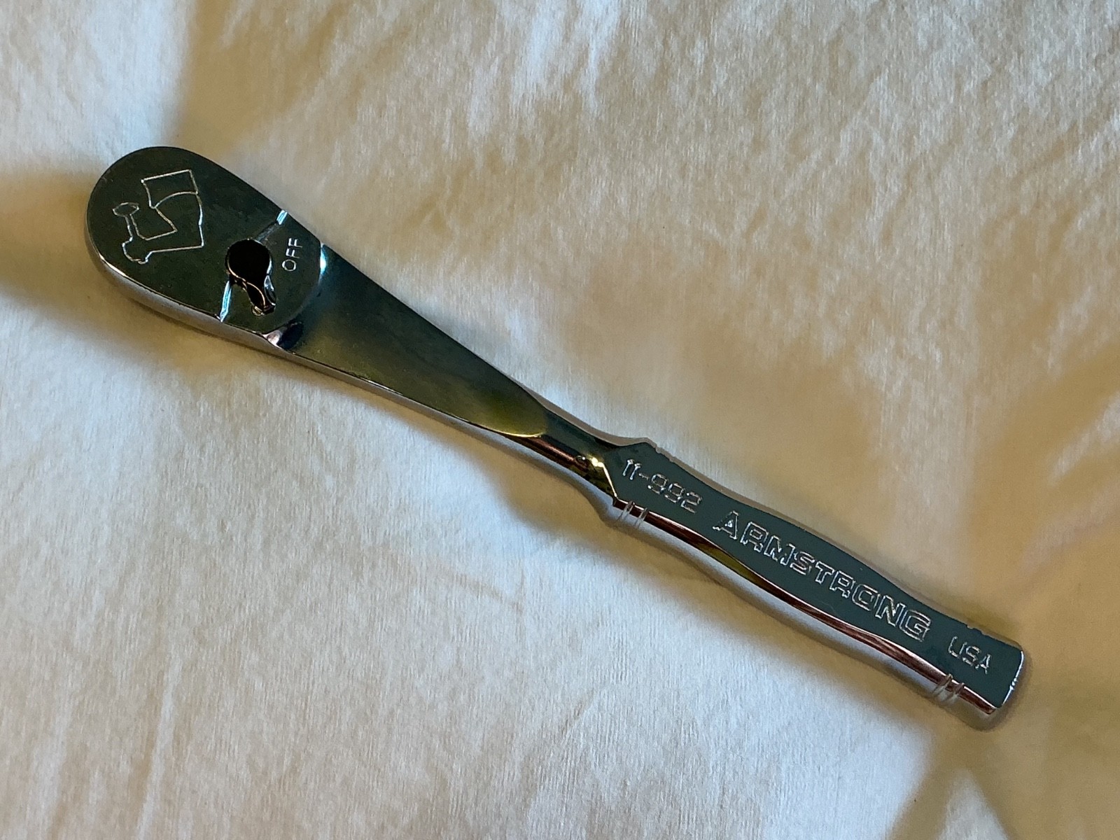 Armstrong USA 11-992 MAXX Ratchet, 3/8″ Drive, ARM Logo 88 tooth USA