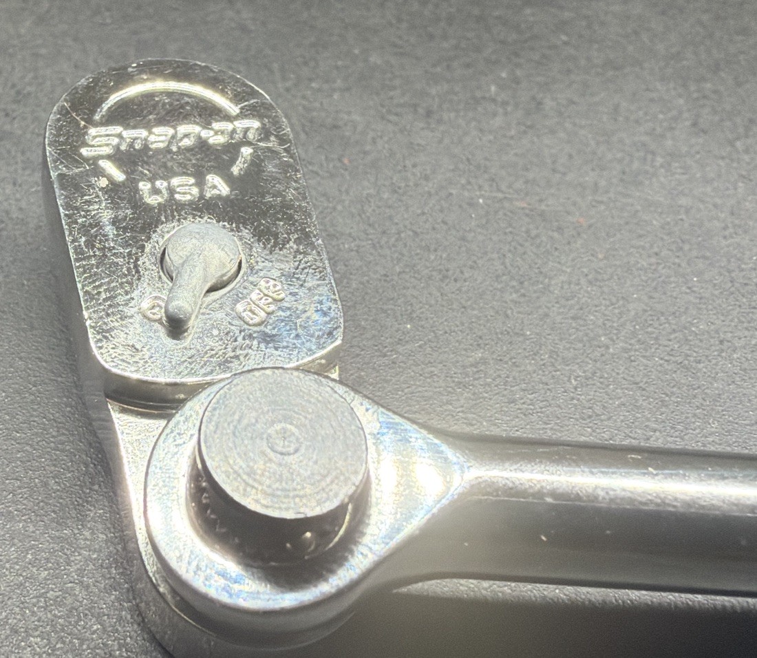Snap On Tools TH72MP RED 1/4″ Drive Soft Grip Multi-Position Head Ratchet NEW
