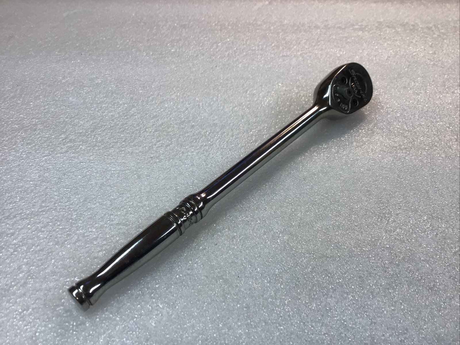 Snap-on#TML830 – 1/4” Dr., Chrome 6-1/2”Extra Long Handle Ratchet-USA-Rebuilt-
