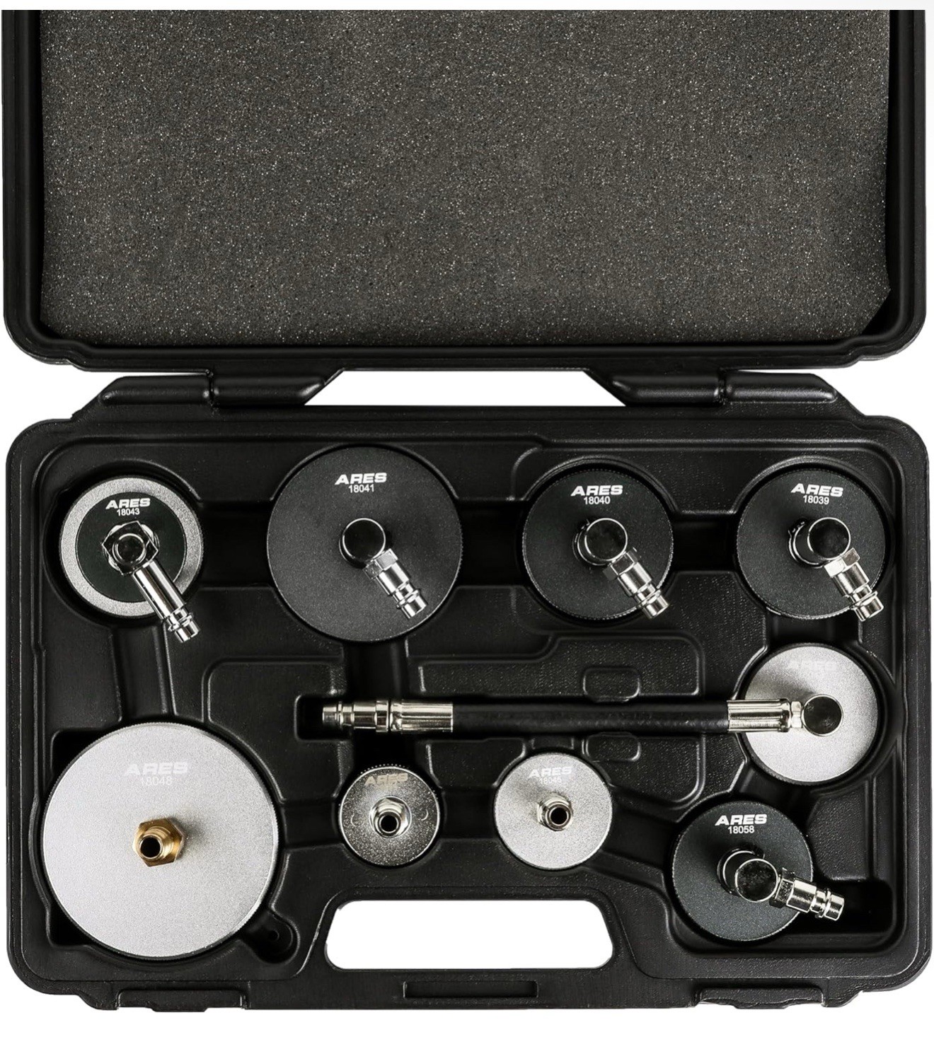 ARES 18038 9 Piece Master Cylinder Adapter Set – Included Adapters Brake Bleedin