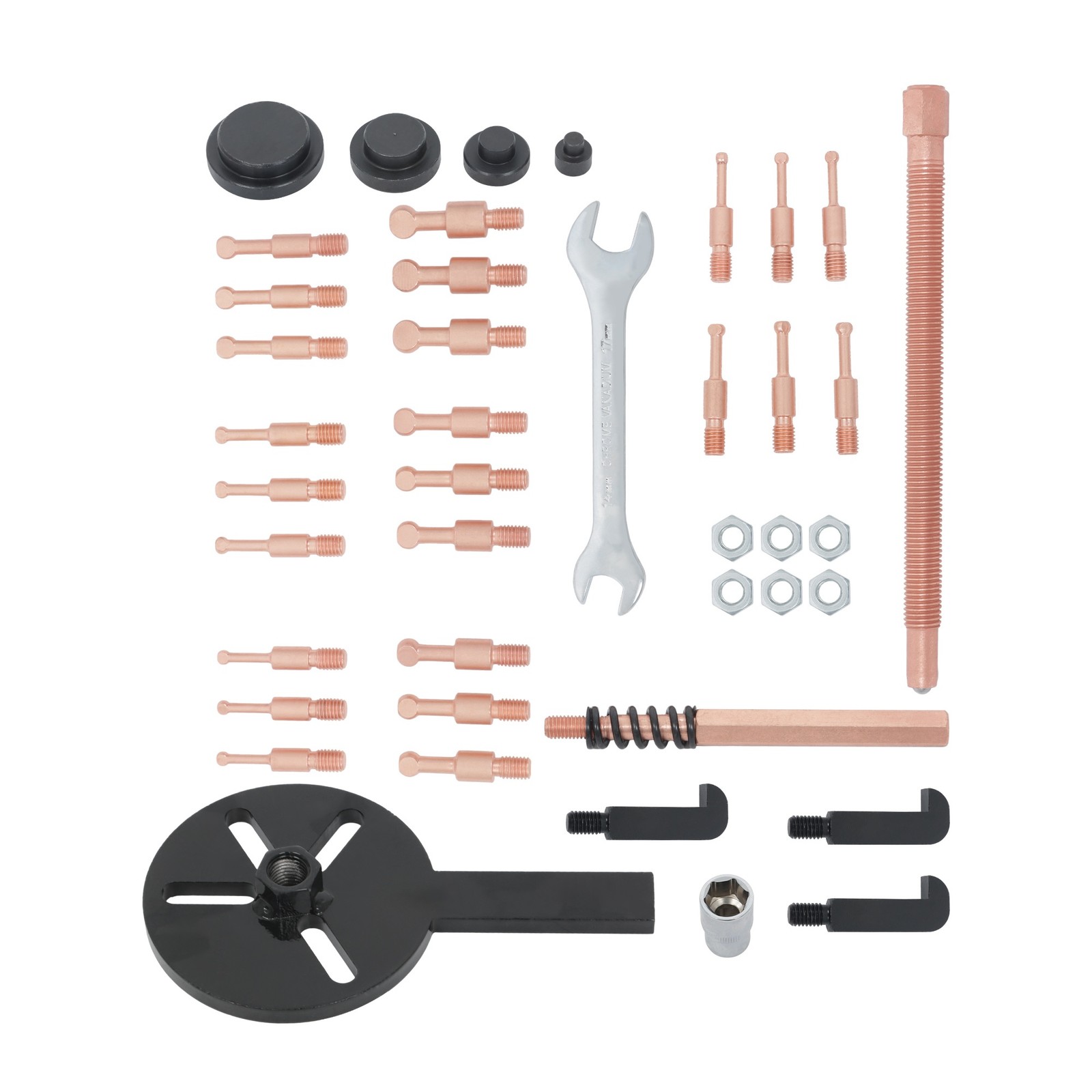 36 in 1 Three-jaw Inner Hole Bearing Puller Extractor Removal Tool Universal