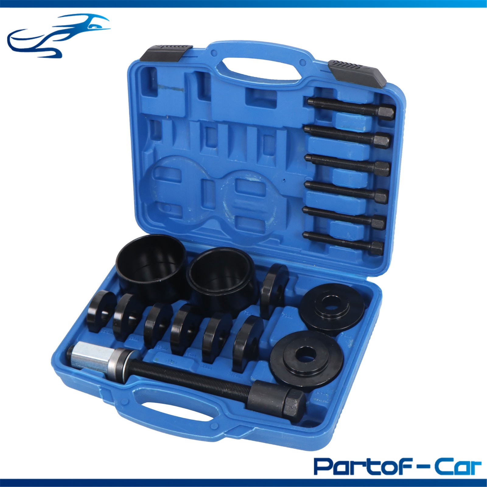 19PCS Front Wheel Drive Bearing Puller Set Hub Removal Tool Repair Kit Universal