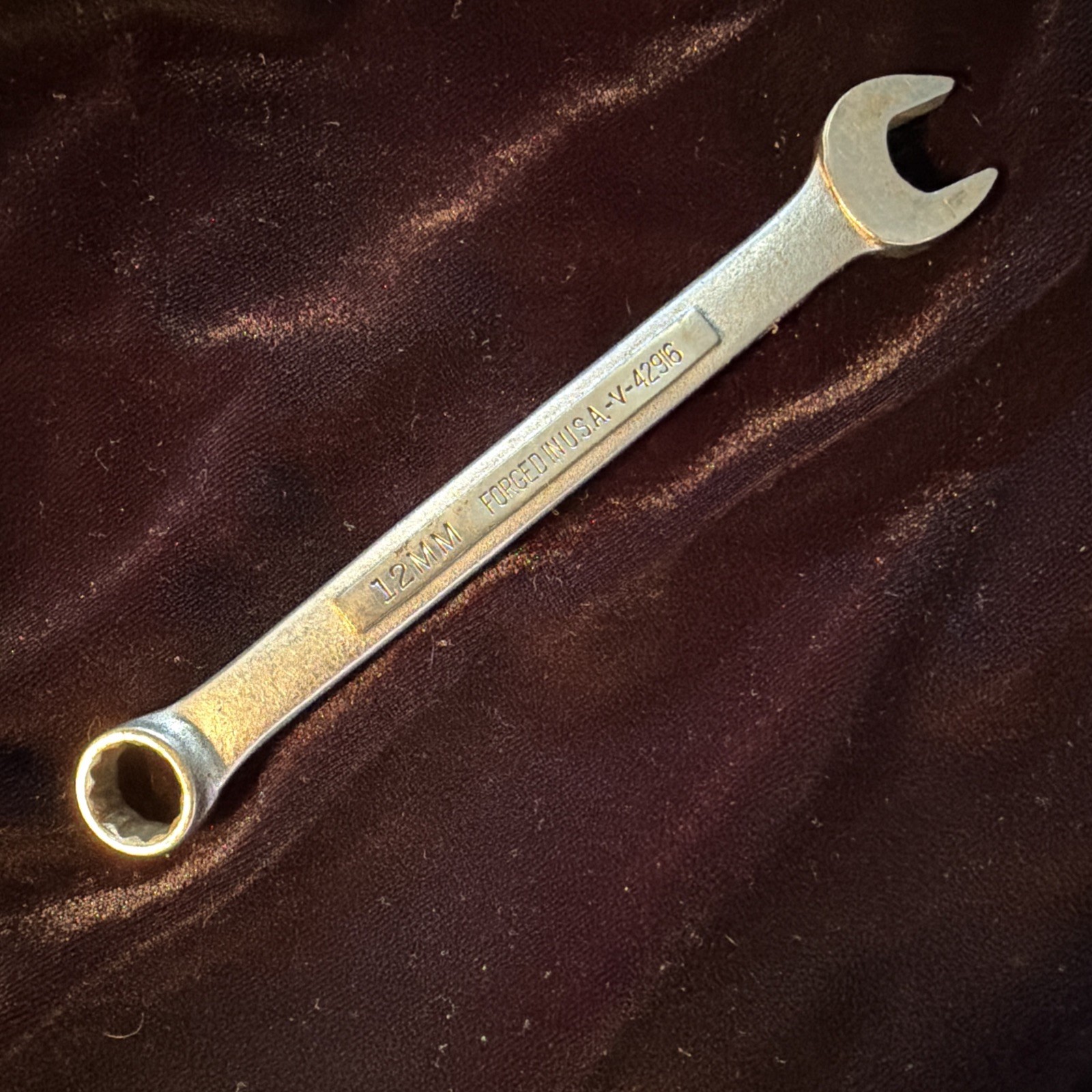 Craftsman 12mm Metric Combination 12 Point Wrench Forged In USA -V- 42916 vtg