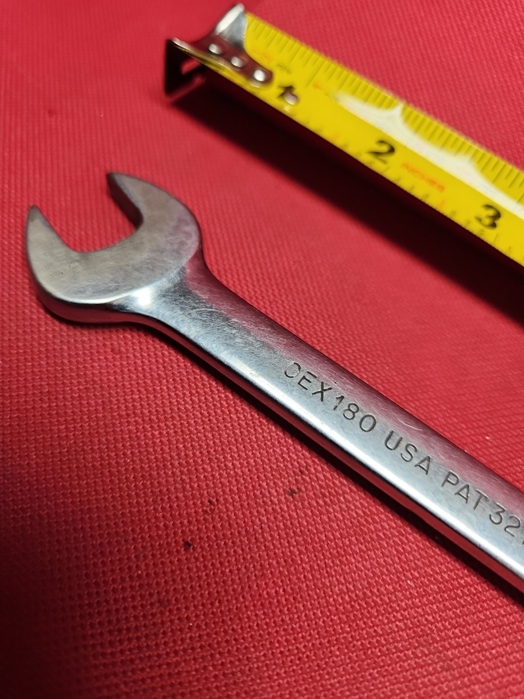 Snap On USA Tools OEX180 9/16″ Open / Box End Combination Wrench Great Condition