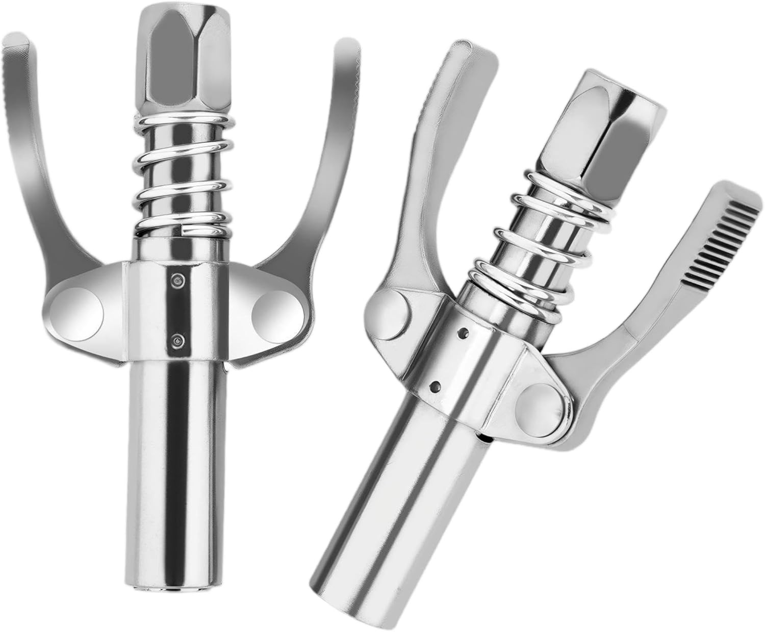 2PCS Leak-Proof Grease Gun Coupler – 12000 PSI High Pressure, Quick Connect,…
