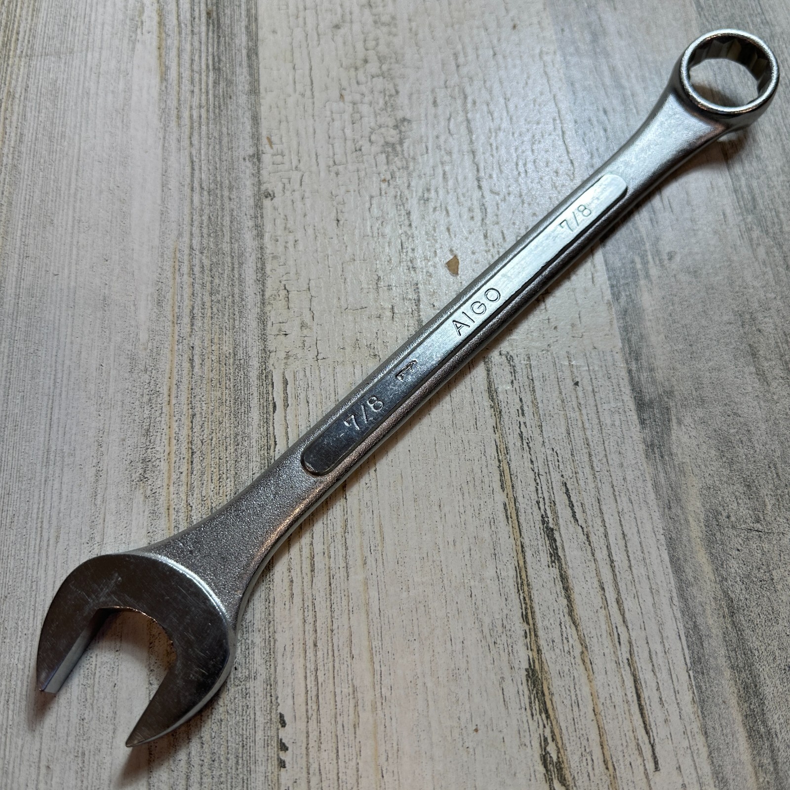 AIGO Japan 7/8” Combination Wrench 12 Point Forged Steel 11″ Long