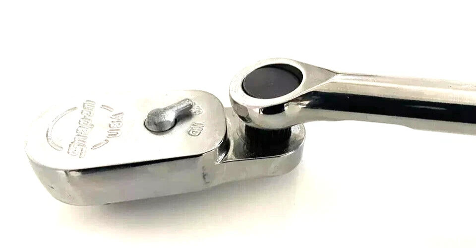 Snap-on Dark Titanium 3/8″ Hard Handle Indexible Multi-Position Ratchet FHD80MP