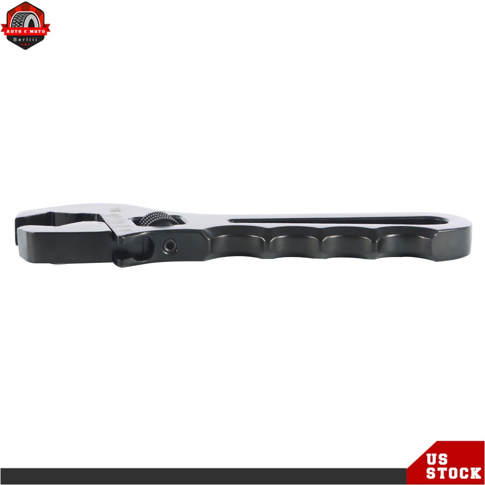 Pair 3AN-16AN Adjustable Wrench Black Aluminum Tool Spanner For Hose End Fitting
