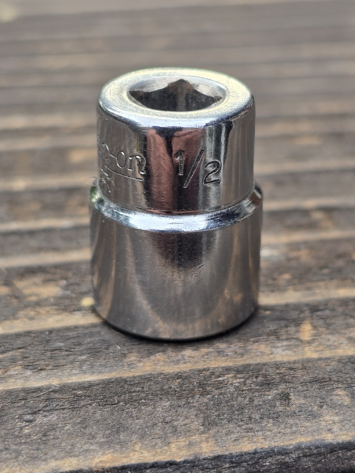 Snap-on Tools TM16 1/4″ Drive SAE 1/2″ 6 Pt Socket USA 1959