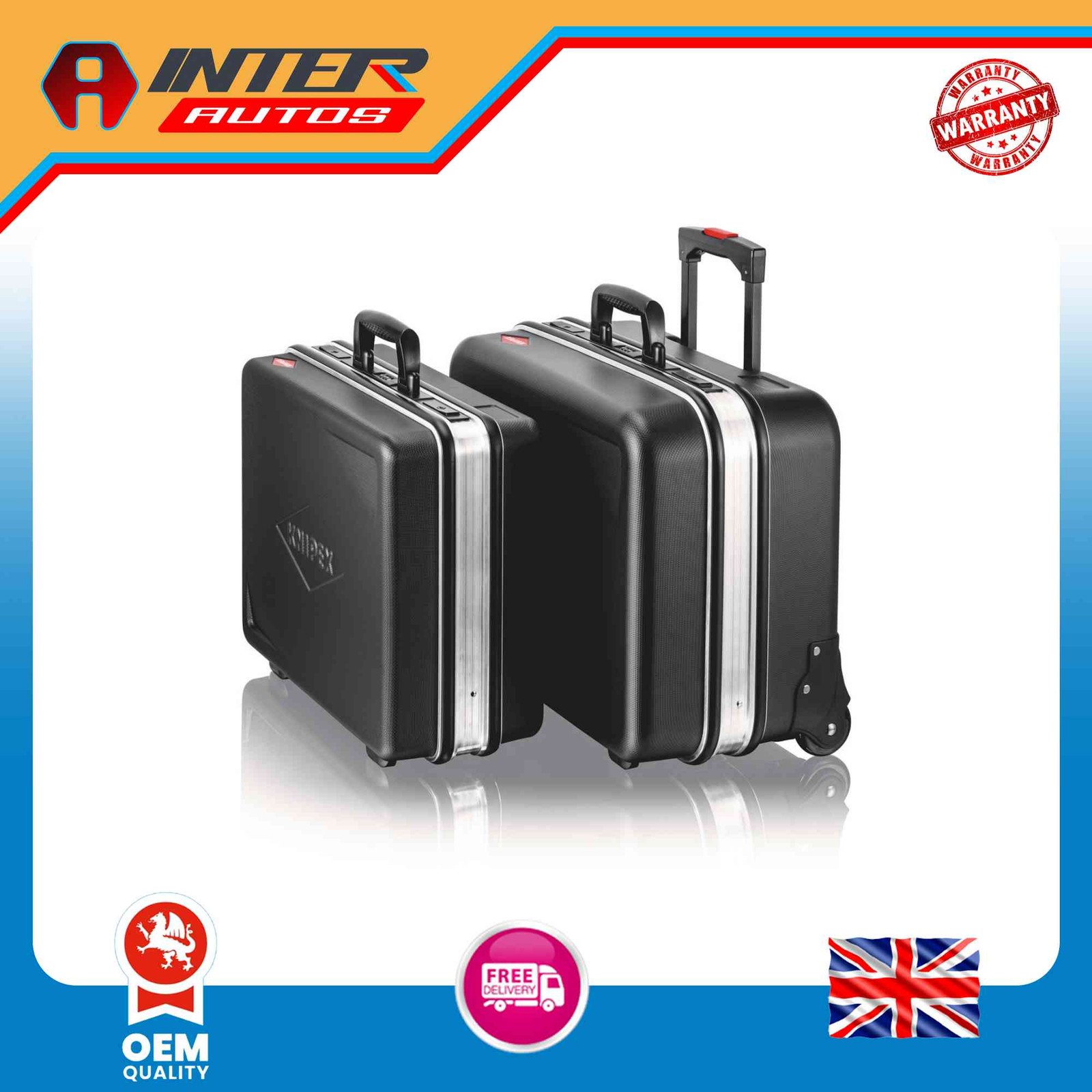 Draper KNIPEX 00 21 05 LE Tool Case «Basic» Empty, 410mm 12088 12088