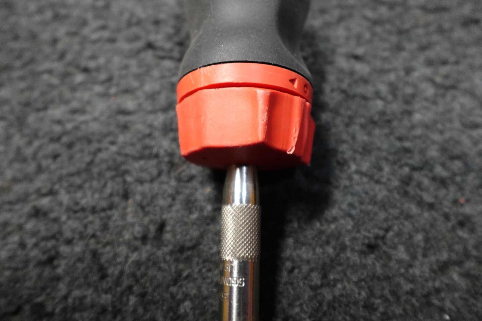 Snap On SGDMRC108A Red Ratcheting Screwdriver Set