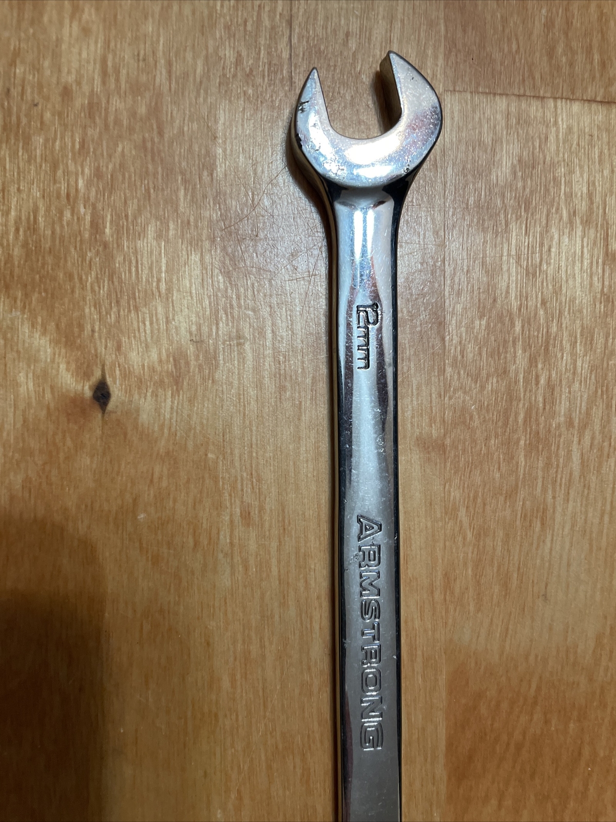 Armstrong Tools 12 Mm Full Polished Long Combination Wrench 52-212 USA!