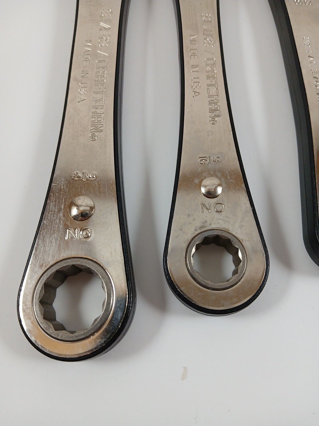 Craftsman 43670 4 Piece Box End Ratcheting Wrench Set SAE 1/4″ – 3/4″ 12 Pt